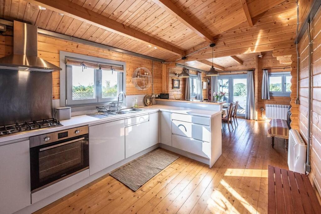 The Cabin, Parham Woodbridge Exteriér fotografie