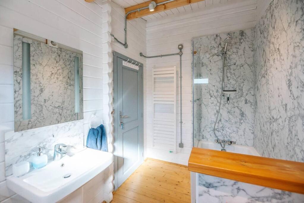 The Cabin, Parham Woodbridge Exteriér fotografie