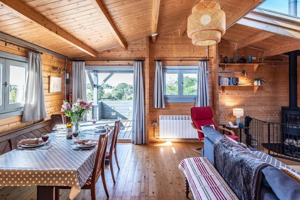 The Cabin, Parham Woodbridge Exteriér fotografie