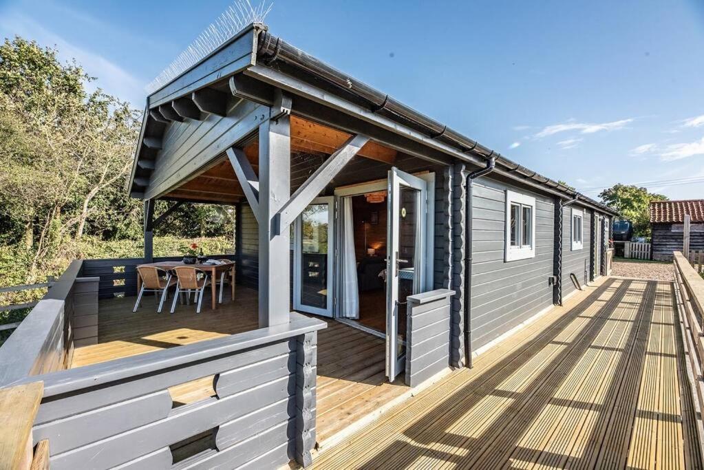 The Cabin, Parham Woodbridge Exteriér fotografie