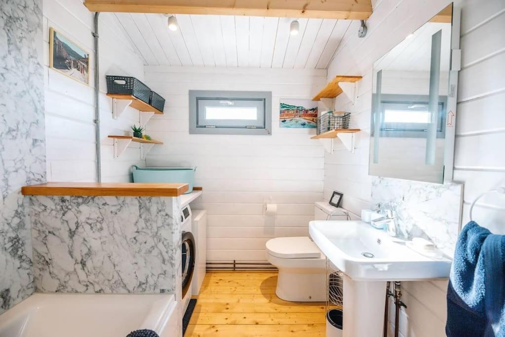 The Cabin, Parham Woodbridge Exteriér fotografie